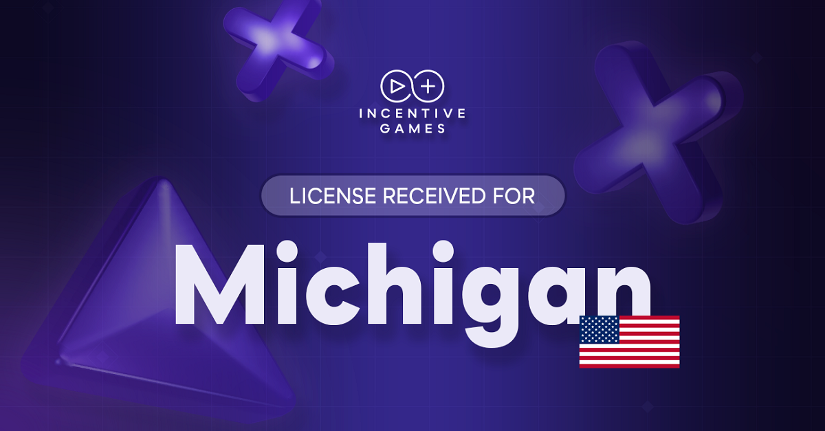 INCENTIVE GAMES SECURES MICHIGAN GAMING LICENSE