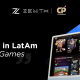 Zenith expands in LatAm with exclusive CP Games content distribution deal
