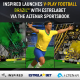 Inspired Launches V-Play Football Brazil with EstrelaBet via the Altenar Sportsbook