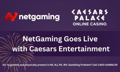 NetGaming Goes Live on Caesars Online Casinos Across Key North American Markets