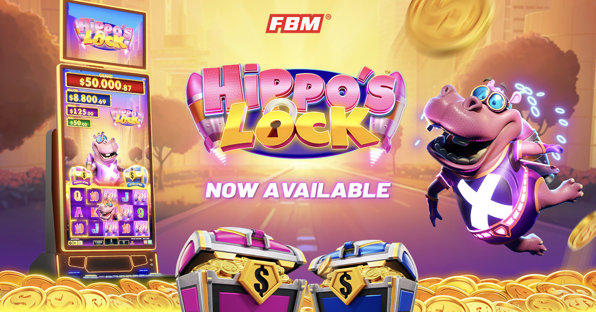 FBM® adds a new hero to its slots collection with Hippo’s Lock™ launch in Mexico