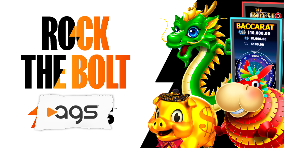 AGS to Rock the Bolt at G2E 2025 With Bold New Brand and Largest Showcase in Company History