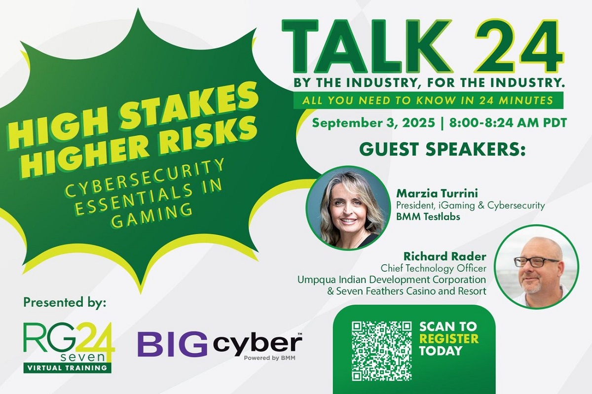 RG24seven & BIG Cyber to Co-host FREE Webinar on Cybersecurity Essentials for Gaming Operators & Regulators