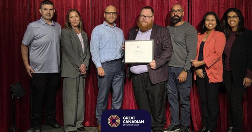 Great Canadian Entertainment Achieves RG Check Reaccreditation for 10 Casinos Across Canada