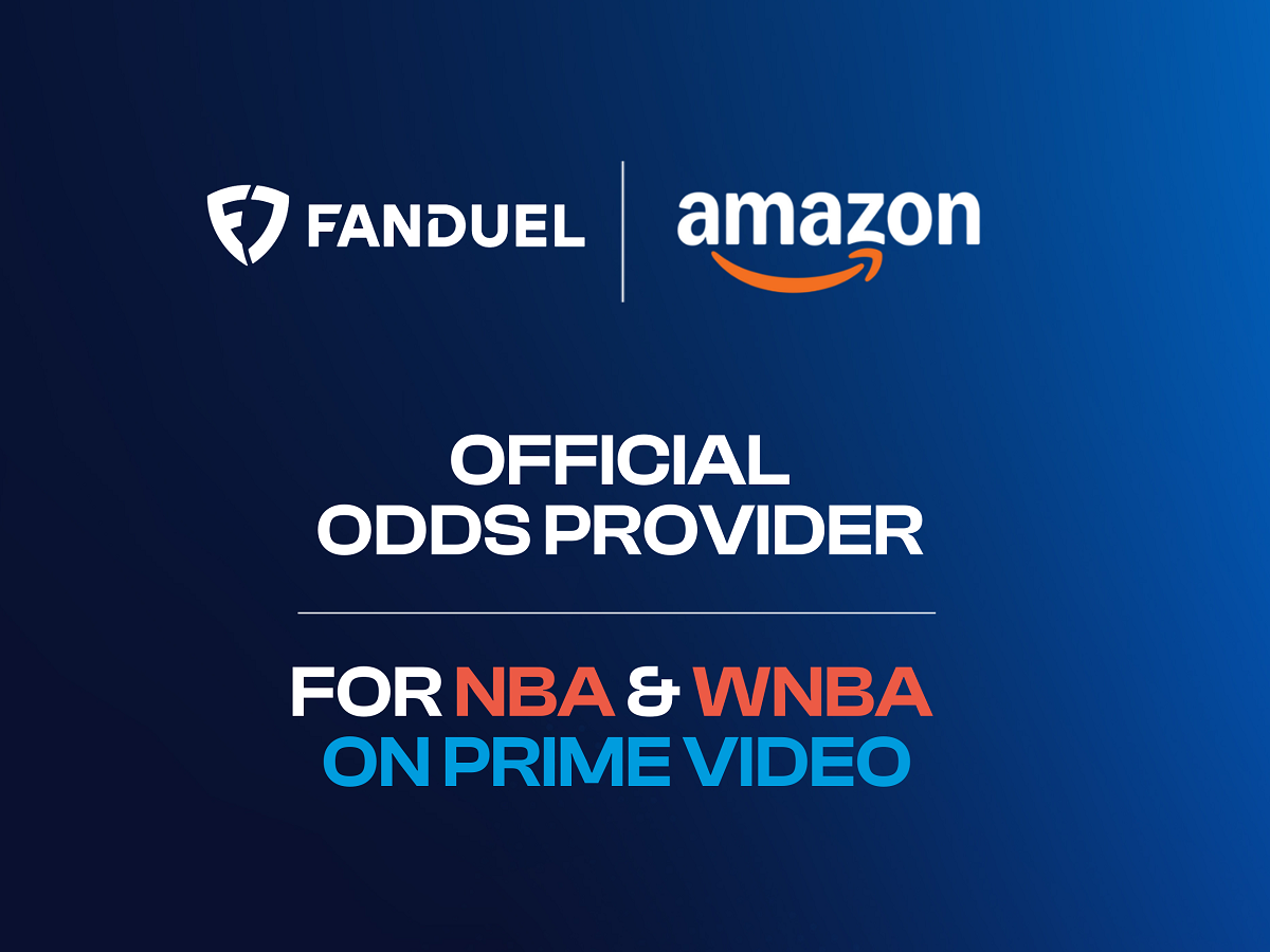 FanDuel and Amazon Announce Exclusive Odds Provider Partnership for NBA and WNBA on Prime Video