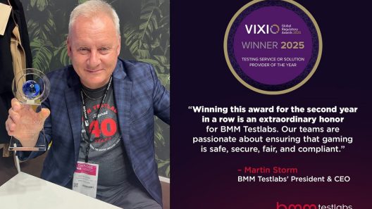 BMM TESTLABS WINS “TESTING SERVICE OR SOLUTION PROVIDER OF THE YEAR” AT THE 2025 VIXIO GLOBAL REGULATORY AWARDS FOR THE SECOND YEAR IN A ROW