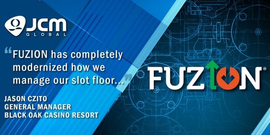 JCM Global Installs FUZION System, Upgrades Casino Floor to iVIZION at Black Oak Casino