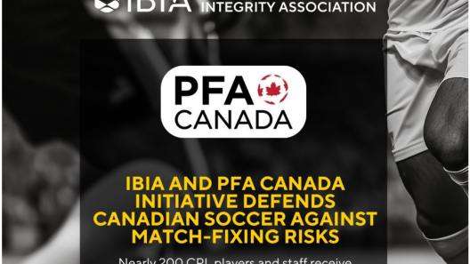 IBIA and PFA Canada initiative defends Canadian soccer against match-fixing risks