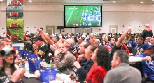 Big Game parties at the Plaza Hotel & Casino are football fans’ dream Outdoor tailgate added to football festivities