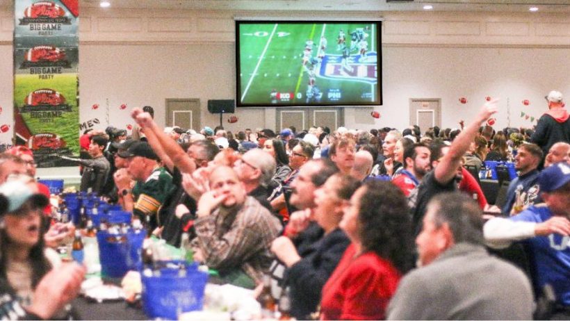 Big Game parties at the Plaza Hotel & Casino are football fans’ dream Outdoor tailgate added to football festivities