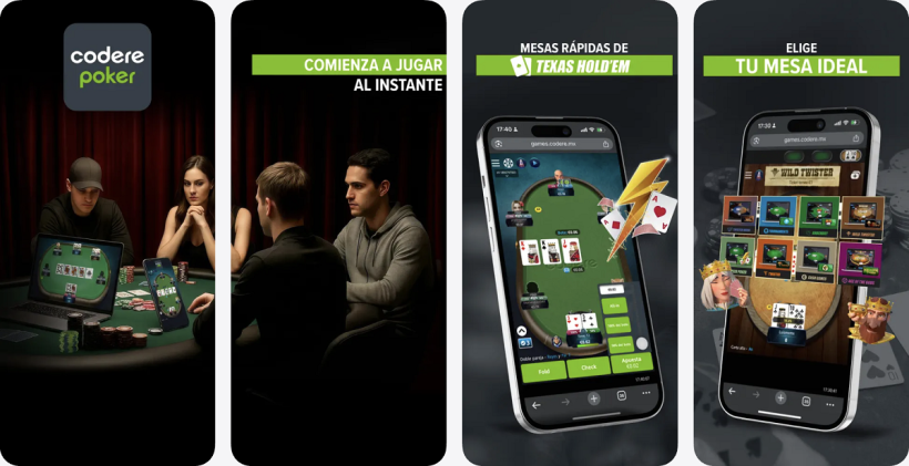 Codere Online Launches iOS Poker App in Mexico, Advancing Its Multi‑Product Expansion Strategy