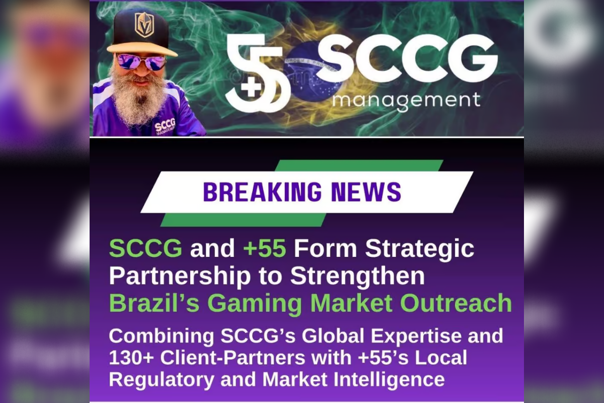SCCG and +55 Form Strategic Partnership to Strengthen Brazil’s Regulated Gaming Market Outreach