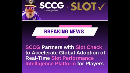 SCCG Partners with Slot Check to Accelerate Global Adoption of Real-Time Slot Performance Intelligence Platform for Players