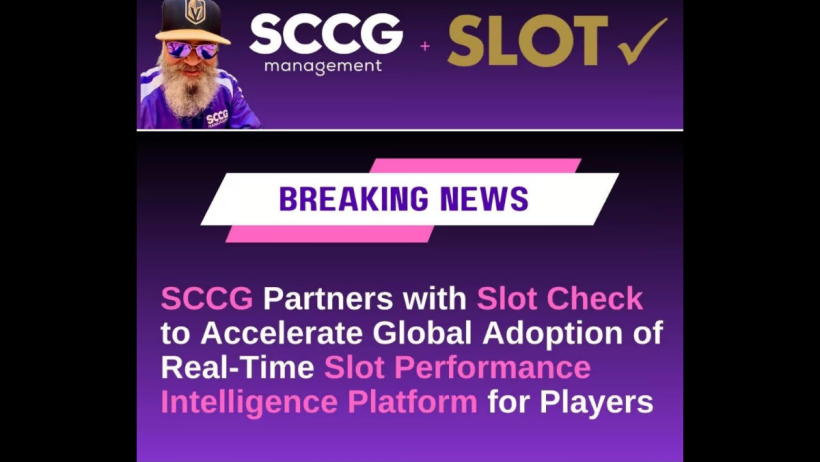 SCCG Partners with Slot Check to Accelerate Global Adoption of Real-Time Slot Performance Intelligence Platform for Players