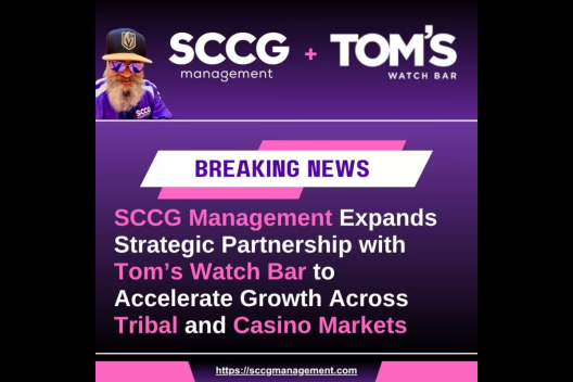SCCG Management Expands Strategic Partnership with Tom’s Watch Bar to Accelerate Growth Across Tribal and Casino Markets