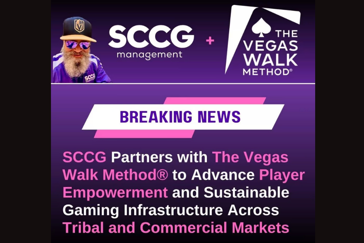 SCCG Partners with The Vegas Walk Method® to Advance Player Empowerment and Sustainable Gaming Infrastructure Across Tribal and Commercial Markets