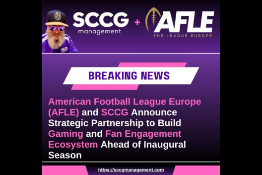 AFLE and SCCG Management Announce Strategic Partnership to Build Gaming and Fan Engagement Ecosystem Ahead of Inaugural Season