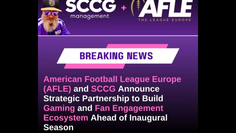 AFLE and SCCG Management Announce Strategic Partnership to Build Gaming and Fan Engagement Ecosystem Ahead of Inaugural Season