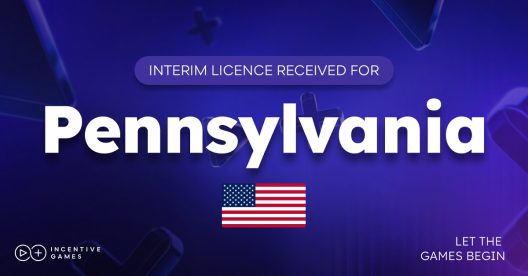 Incentive Games Secures Interim Pennsylvania Gaming Licence