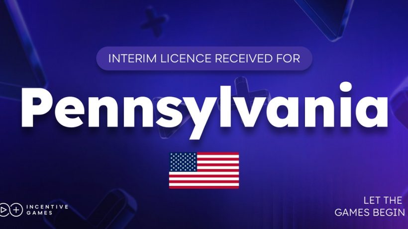 Incentive Games Secures Interim Pennsylvania Gaming Licence