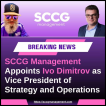 SCCG Management Appoints Ivo Dimitrov as Vice President of Strategy and Operations
